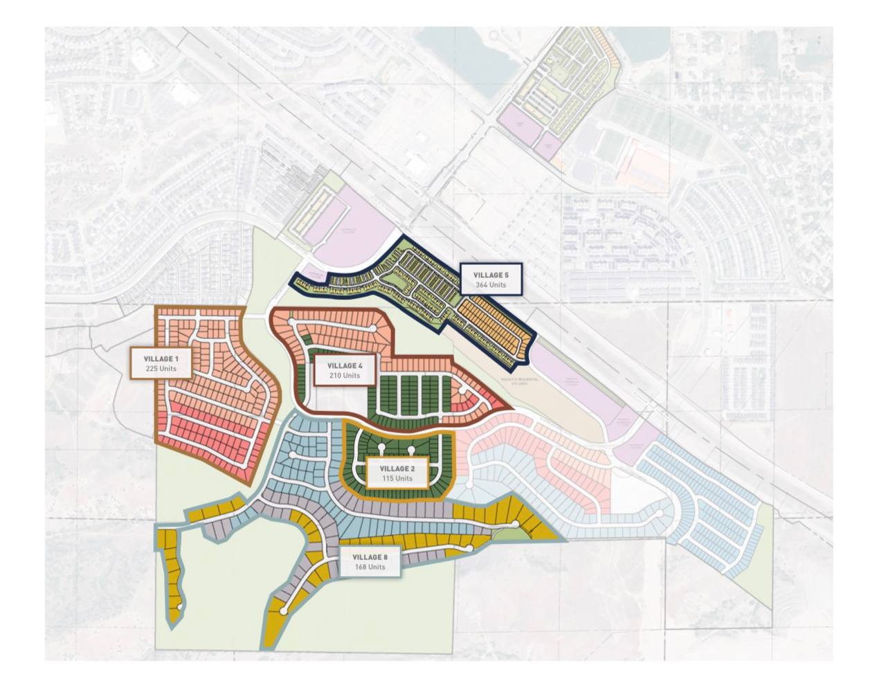 Panorama Master Plan - Aerial View
